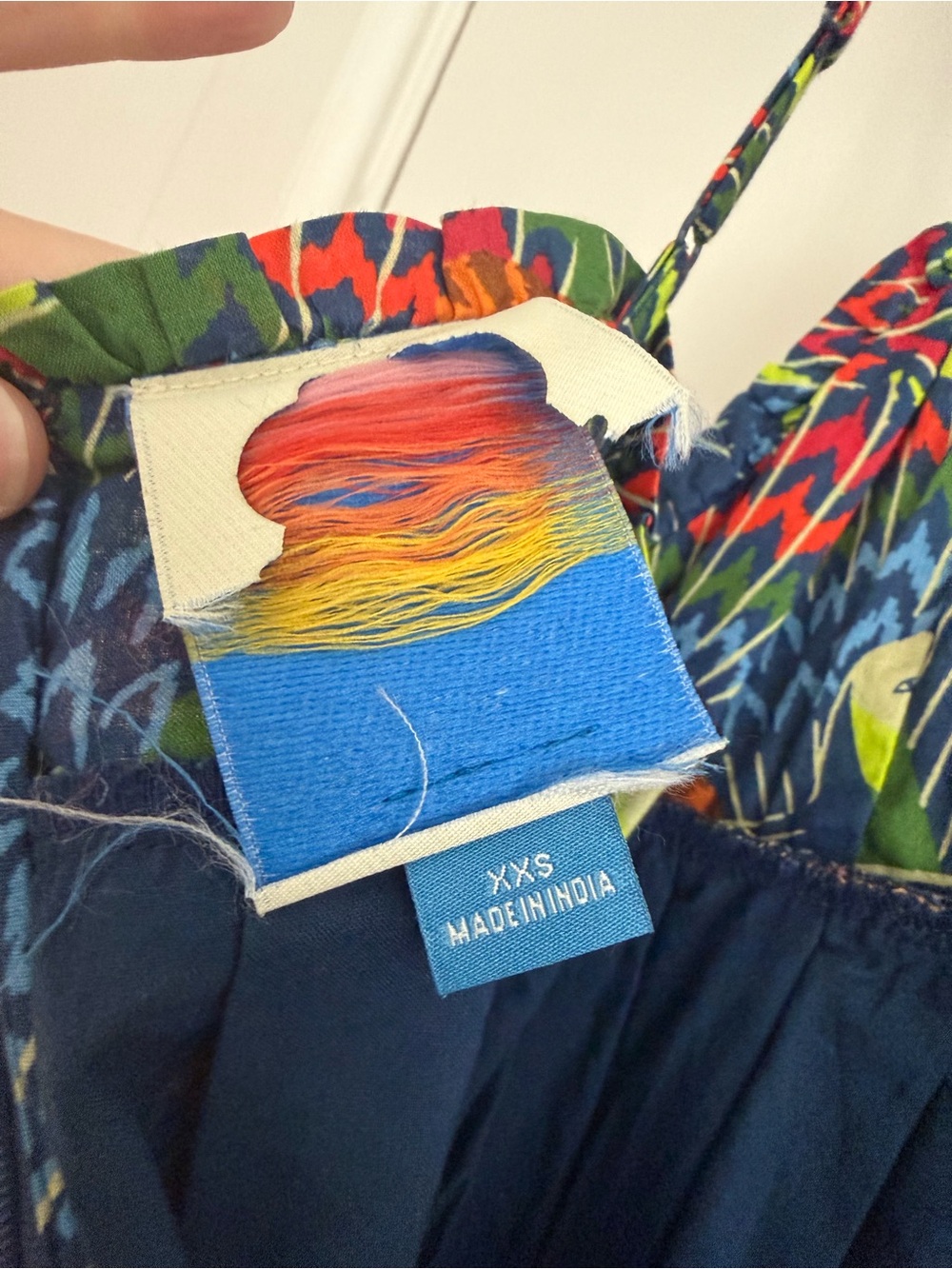 Farm Rio/ Tropical Print Toucan Maxi Dress - Picture 3 of 3